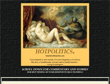 Tablet Screenshot of hotpolitics.com